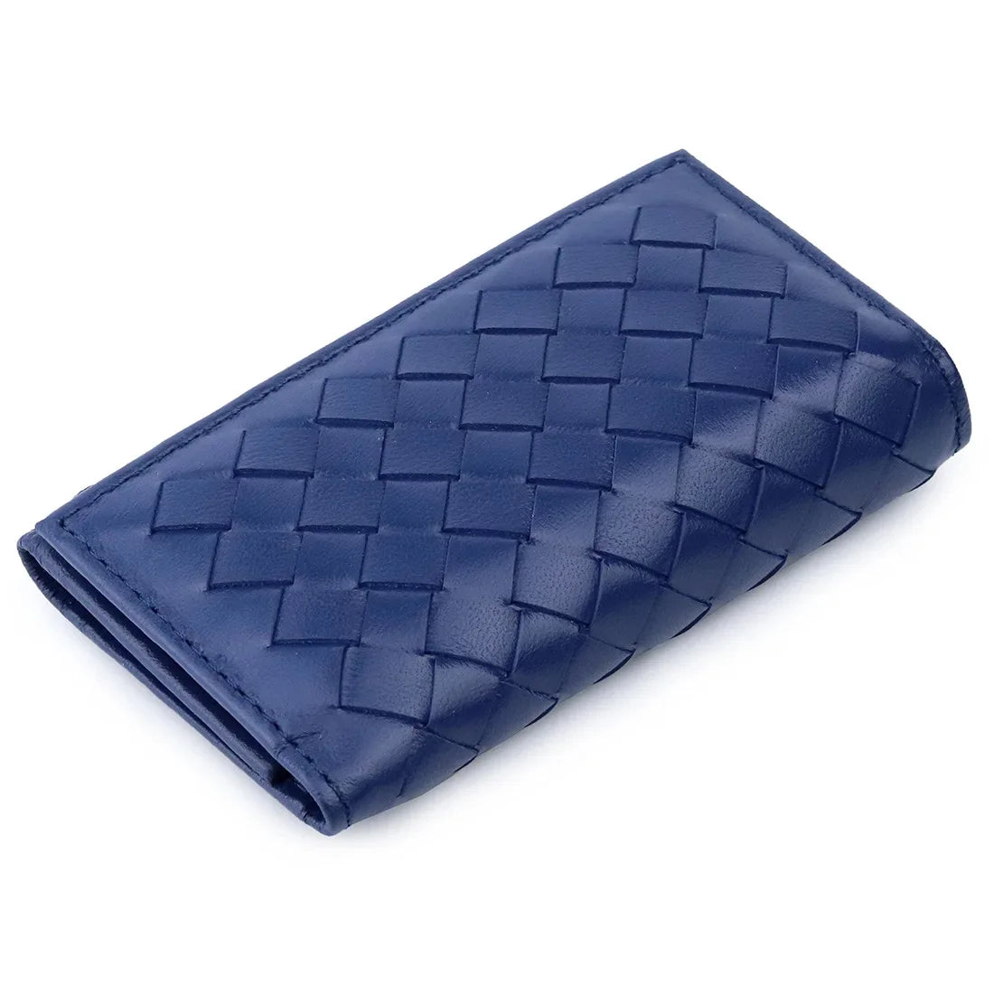 Leather Woven High-quality Sheepskin Multi-functional Simple Portable Unisex Key Buckle Bag for Men and Women