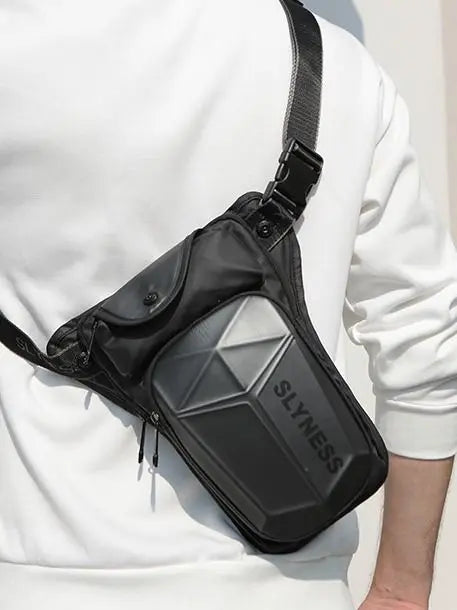 Leg fanny pack for men Pack Rider Motorcycle Travel Waterproof Nylon Male Messenger Cross Body Thigh Hip Belt Bum Fanny Pack Bag