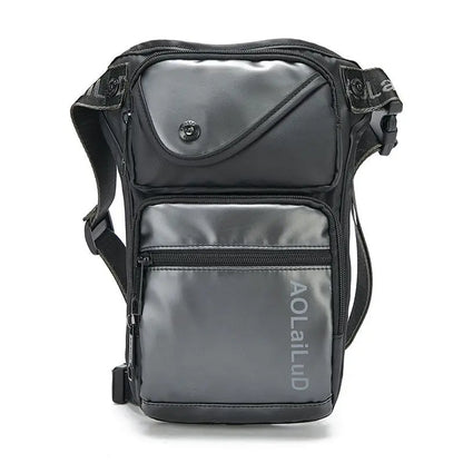 Leg fanny pack for men Pack Rider Motorcycle Travel Waterproof Nylon Male Messenger Cross Body Thigh Hip Belt Bum Fanny Pack Bag