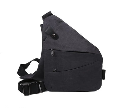 Leisure Men Travel Business Fino Burglarproof Shoulder Holster Anti Theft Security Strap Digital Storage Chest Bags