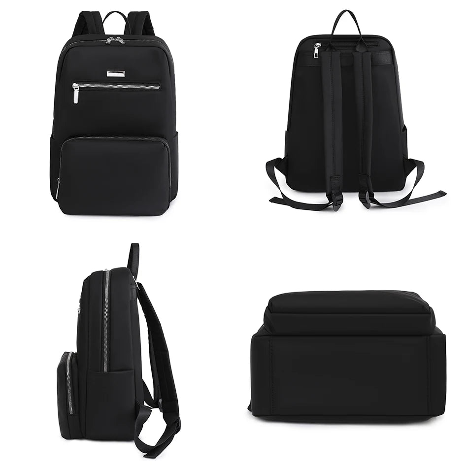 Leisure Women Backpack Nylon Travel Knapsack Women Solid Color Back Pack Simple Style Lady Backpack Teenagers School Backpacks