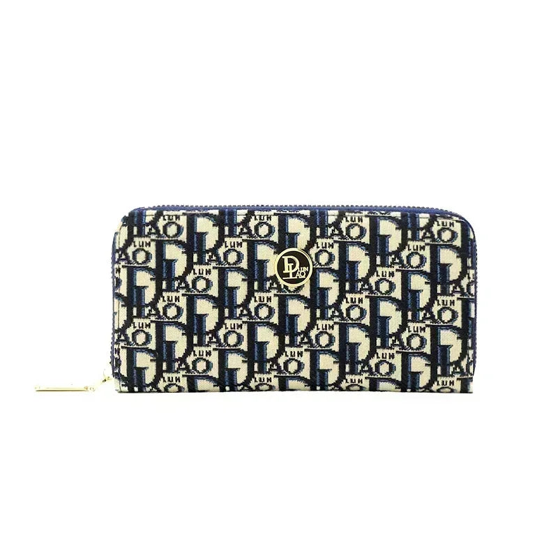 Letter Embroidery Mini Shoulder s Women Luxury Genuine Leather Purses Clutch Alligator Cowhide Crossbody Bag Handbag 2024
