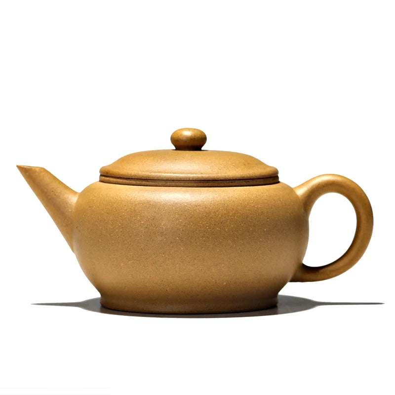Level pot hall yixing monohydrate undressed ore manual recommended sample tea kungfu a factory old gold mud 150 ml