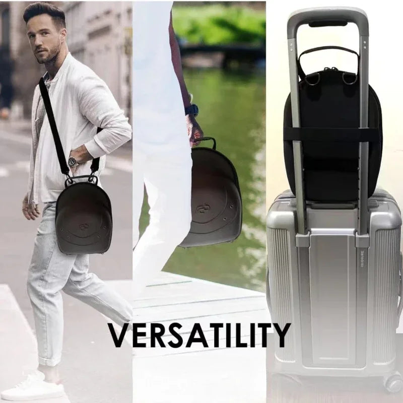 Lids Cap Luggage Container, Durable Storage for Baseball Caps, Hat Organizer Holder, Hat Travel Case, Carrier