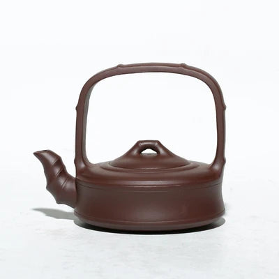 Lifting Beam Purple Sand Teapot Yixing Famous Handmade Purple Clay Home Kung Fu Black Tea Oolong Big Teapot Boutique Teaware