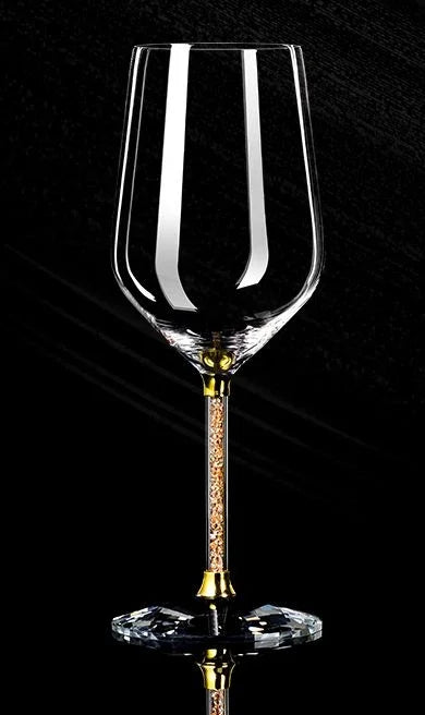 Light Luxury High-end Crystal Cup Red Wine Glass Set Tall Glass Party Wine Glass Glasses Drinking Glasses for Champagne Flute