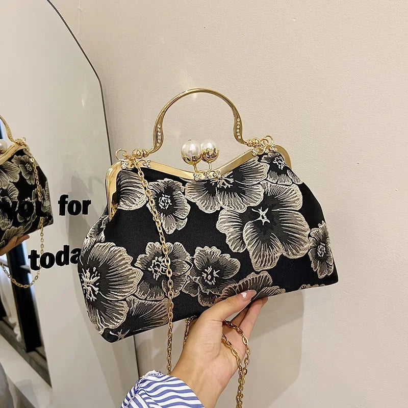 Light Luxury Shell Bag 2024 Summer New Handbag Literary Chain Shoulder Crossbody Bag  Women Handbags  Luxury Designer Handbag