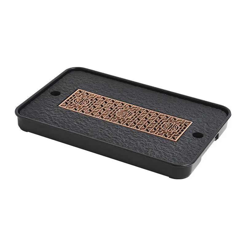 Light Luxury Tea Table Tray High Quality Chinese Tea Tray Tea Set Board Drainage Water Storage Tea Board
