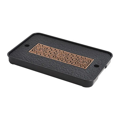 Light Luxury Tea Table Tray High Quality Chinese Tea Tray Tea Set Board Drainage Water Storage Tea Board