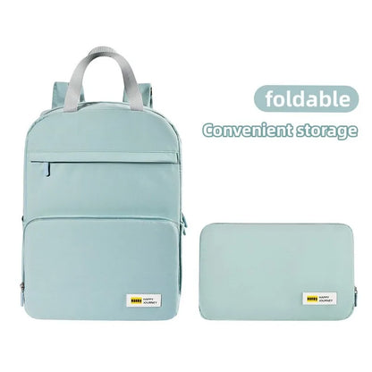 Lightweight Foldable Backpack Unisex Outdoor Travel Storage Bag Senior Student Schoolbag Waterproof Travel Rucksack Mochila