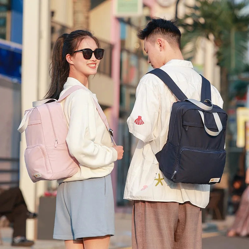 Lightweight Foldable Backpack Unisex Outdoor Travel Storage Bag Senior Student Schoolbag Waterproof Travel Rucksack Mochila