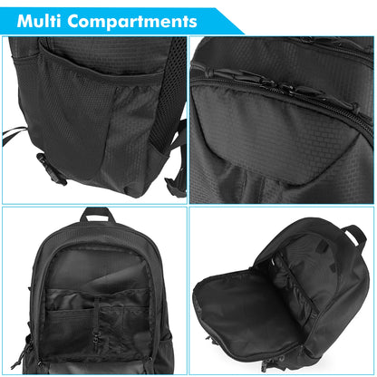 Lightweight Hiking Backpack Water Resistant 40L Travel Backpacks Camping Trekking Outdoor Sport Cycling Day Pack for Men Women