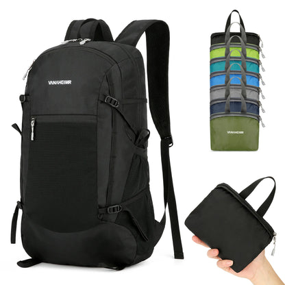 Lightweight Packable Backpack Foldable Hiking Backpacks Water Resistant Compact Folding Daypack for Travel