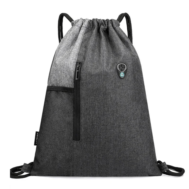 Lightweight Packable Fashion Casual Unisex Bundle Rope Sport Backpack School Travel Beach Bags For Men Women