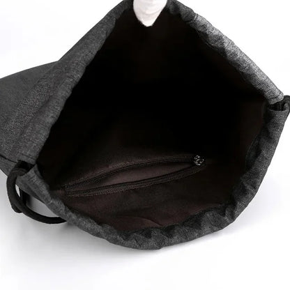 Lightweight Packable Fashion Casual Unisex Bundle Rope Sport Backpack School Travel Beach Bags For Men Women