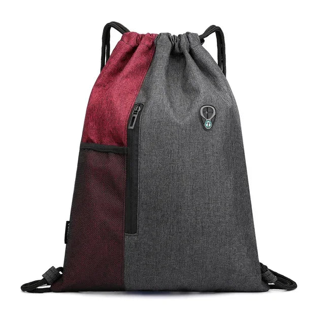 Lightweight Packable Fashion Casual Unisex Bundle Rope Sport Backpack School Travel Beach Bags For Men Women