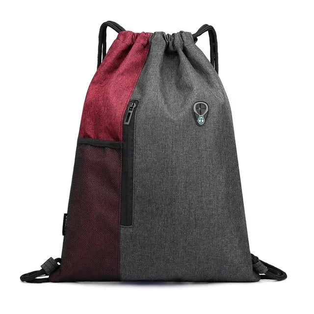 Lightweight Packable Fashion Casual Unisex Bundle Rope Sport Backpack School Travel Beach Bags For Men Women