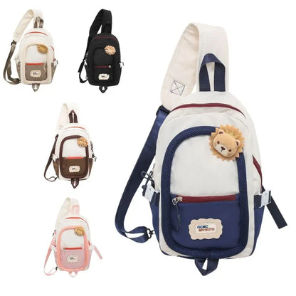 Lightweight Sling Backpack Bag, Crossbody Shoulder Bag Travel Hiking Daypack Chest Bag with Front Square Pocket