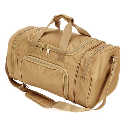 Lightweight Sports Travel Duffel Bag for Men and Women  carry-on luggage Gym Bag with Shoes Compartment for Women & Men