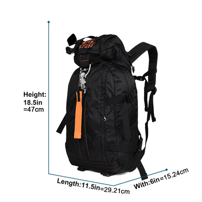 Lightweight Travel Backpack Flight Parachute Pack Nylon Rucksacks for Men Women for Outdoor Hiking Camping Trekking Climbing
