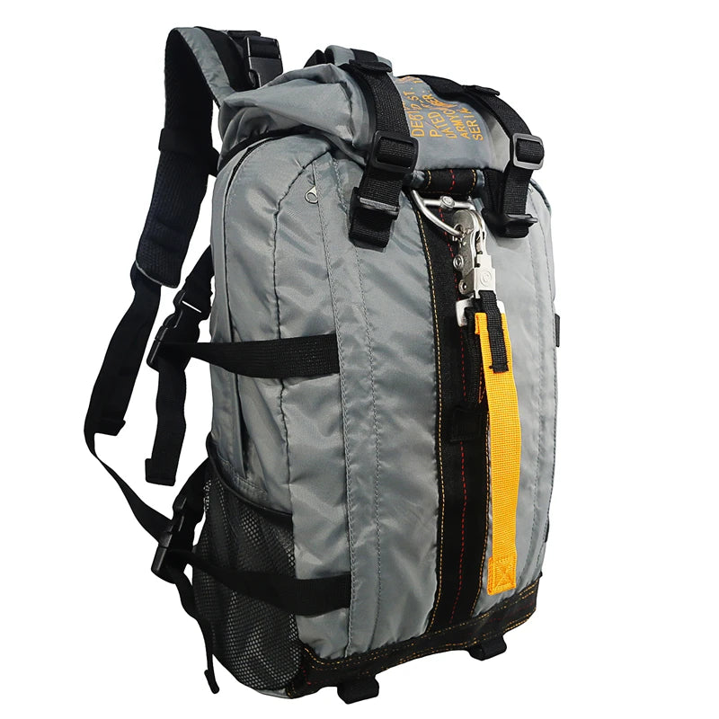 Lightweight Travel Backpack Flight Parachute Pack Nylon Rucksacks for Men Women for Outdoor Hiking Camping Trekking Climbing