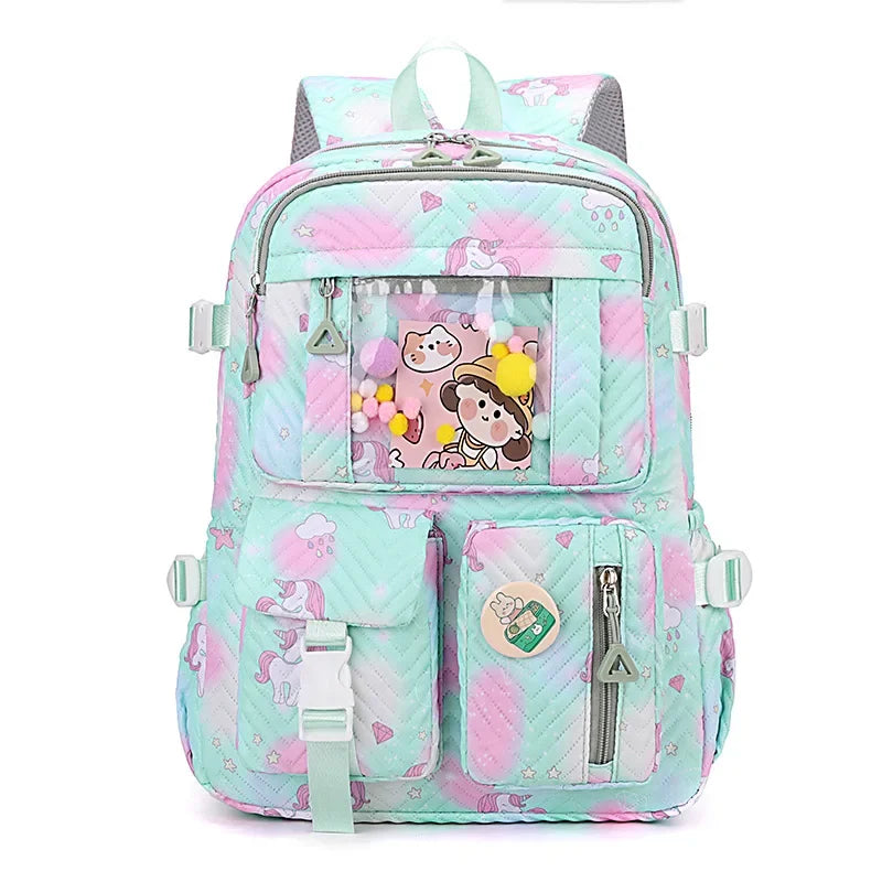 Lightweight and Large Capacity Splash Proof Backpack Anti Theft Travel Back Pack Large Bookbags for Teens Girls Teenage Students