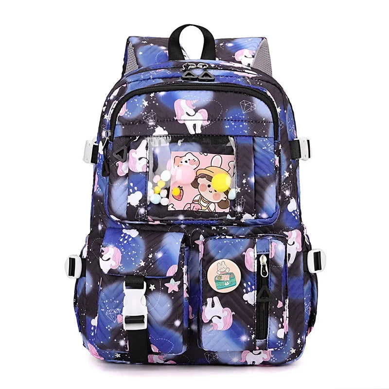Lightweight and Large Capacity Splash Proof Backpack Anti Theft Travel Back Pack Large Bookbags for Teens Girls Teenage Students