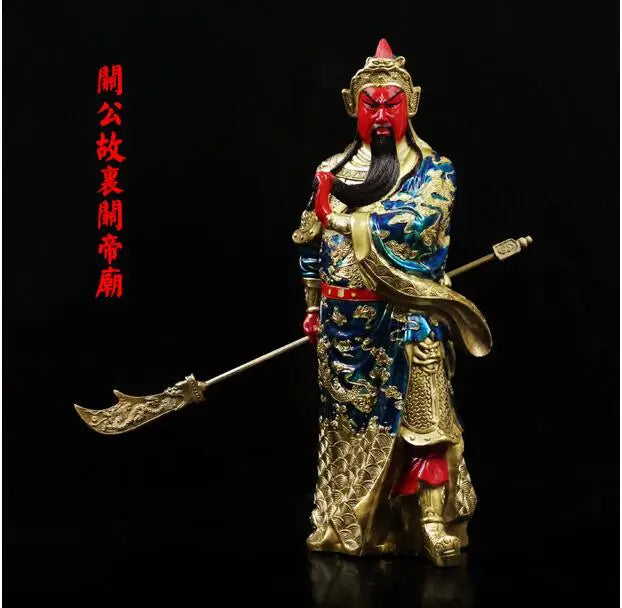 Limited Edition--TOP Company home business efficacious Mascot-Money Drawing fortune God RED GUAN GONG Guandi FENG SHUI statue