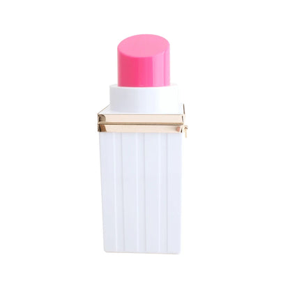 Lipstick Shape Designer Acrylie Wedding Party clutch purse evening bags clutches Women Shoulder Crossbody Bag for women Purses