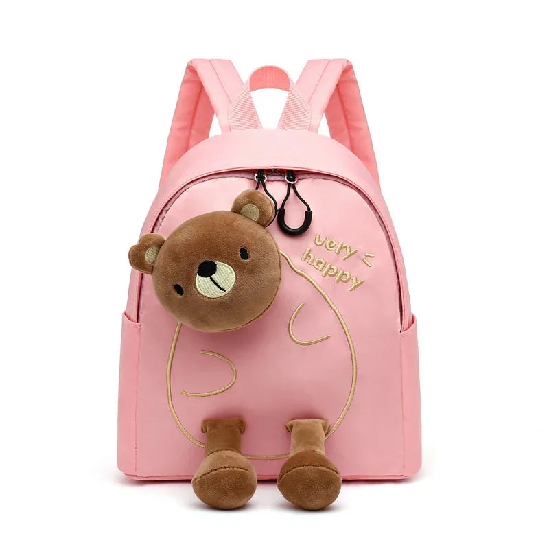 Little Girls Backpacks Lovely Cartoon Travel Kids Satchels Children Knapsack Girl School Bags Nylon Princess Backpack