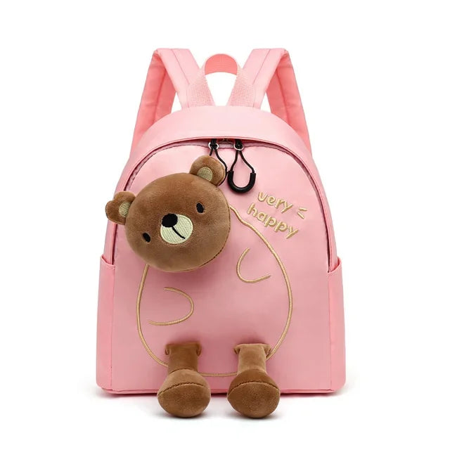 Little Girls Backpacks Lovely Cartoon Travel Kids Satchels Children Knapsack Girl School Bags Nylon Princess Backpack
