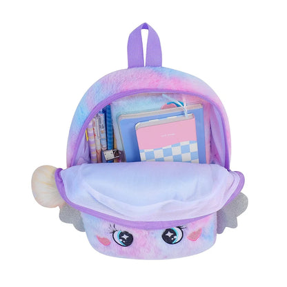 Little Princess Pink Unicorn Backpacks for Girls Cartoon Plush School Bags Cute Kids Book Travel Bags Toddler Children Schoolbag