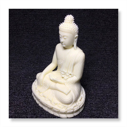 Lndian Figure Buddha Resin Art Sculpture High Quality Home Living Room, Room Office Feng Shui Statues  Free Delivery