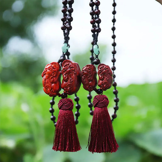 Lobular Rosewood Real Wood Wood Sculpture Brave Troops Feng Shui Traditional Chinese Home Décor Collection Rich Wood Statue