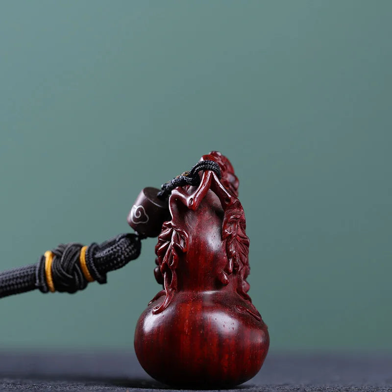 Lobular Rosewood Real Wood Wood Sculpture Brave Troops Feng Shui Traditional Chinese Home Décor Collection Rich Wood Statue Coll