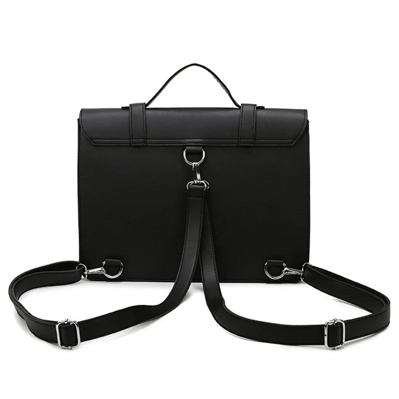 Lolita Girls JK Japanese Basic Backpacks Satchel Shoulder Bags Unisex Students Briefcase Bookbags Handbags