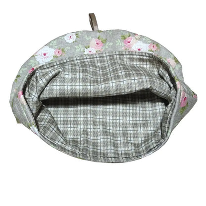London Pottery Teapot Tea cosy White Wool Knit Cover kettle fabric cover Cute tea cozy Decoration Gifts One-piece Sweater Cover