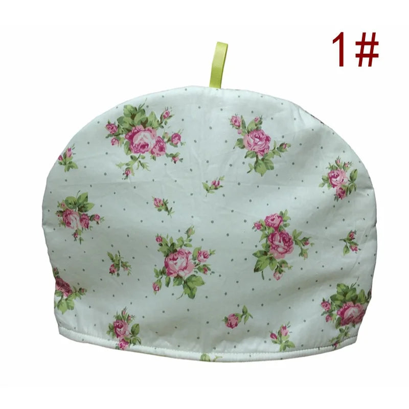 London Pottery Teapot Tea cosy White Wool Knit Cover kettle fabric cover Cute tea cozy Decoration Gifts One-piece Sweater Cover