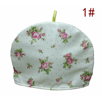 London Pottery Teapot Tea cosy White Wool Knit Cover kettle fabric cover Cute tea cozy Decoration Gifts One-piece Sweater Cover