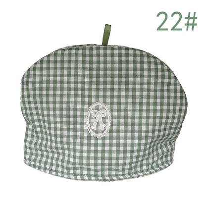 London Pottery Teapot Tea cosy White Wool Knit Cover kettle fabric cover Cute tea cozy Decoration Gifts One-piece Sweater Cover