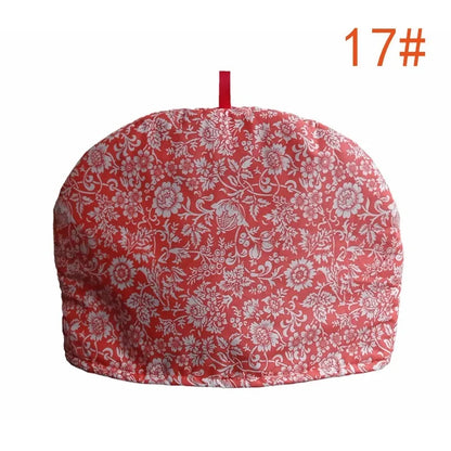 London Pottery Teapot Tea cosy White Wool Knit Cover kettle fabric cover Cute tea cozy Decoration Gifts One-piece Sweater Cover