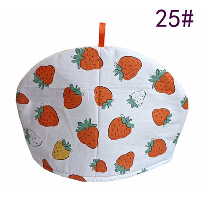 London Pottery Teapot Tea cosy White Wool Knit Cover kettle fabric cover Cute tea cozy Decoration Gifts One-piece Sweater Cover