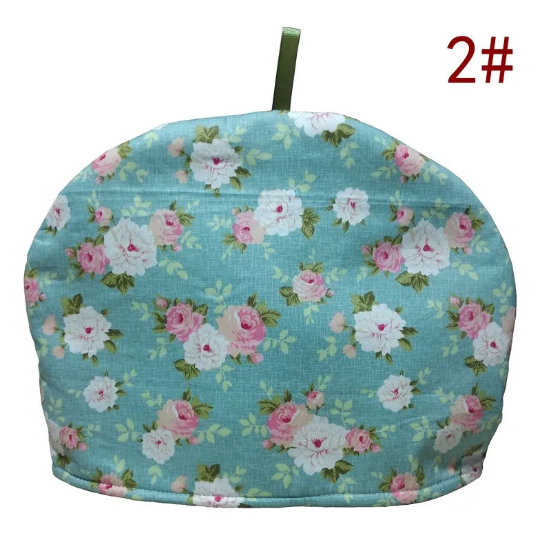 London Pottery Teapot Tea cosy White Wool Knit Cover kettle fabric cover Cute tea cozy Decoration Gifts One-piece Sweater Cover