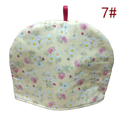 London Pottery Teapot Tea cosy White Wool Knit Cover kettle fabric cover Cute tea cozy Decoration Gifts One-piece Sweater Cover
