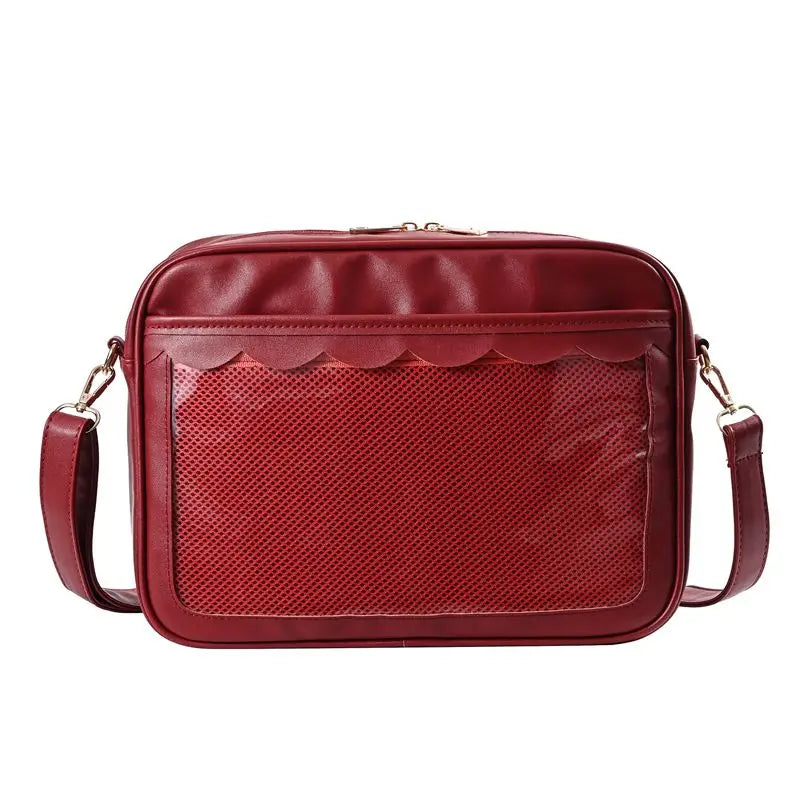 Lovelive Japan Style Lolita Girl JK Cute Shoulder Bags Students Kawaii HandBags Transparent Bookbags Laptop Itabags
