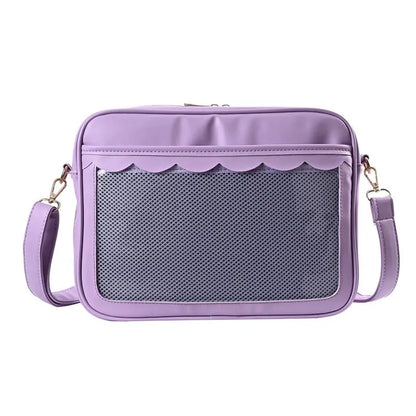 Lovelive Japan Style Lolita Girl JK Cute Shoulder Bags Students Kawaii HandBags Transparent Bookbags Laptop Itabags