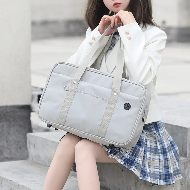 Lovelive Japan Style Lolita Girls Basic JK HandBags Briefcases Students Shoulder Bags Tote Maletines