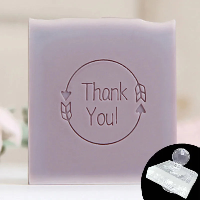 Lovely Handmade Clear Stamps Grass Plant Seal Soap Making Mold Natural Crafts Scrapbooking Chapter Custom Stationery