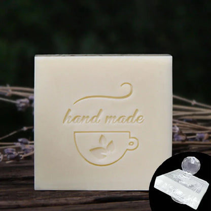 Lovely Handmade Clear Stamps Grass Plant Seal Soap Making Mold Natural Crafts Scrapbooking Chapter Custom Stationery