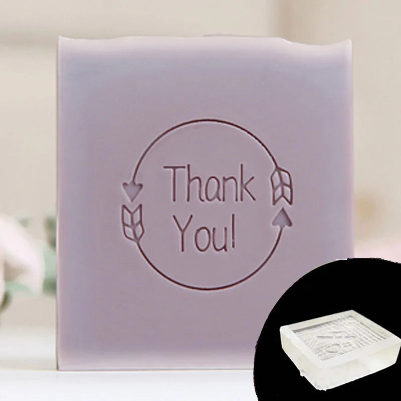 Lovely Handmade Clear Stamps Grass Plant Seal Soap Making Mold Natural Crafts Scrapbooking Chapter Custom Stationery